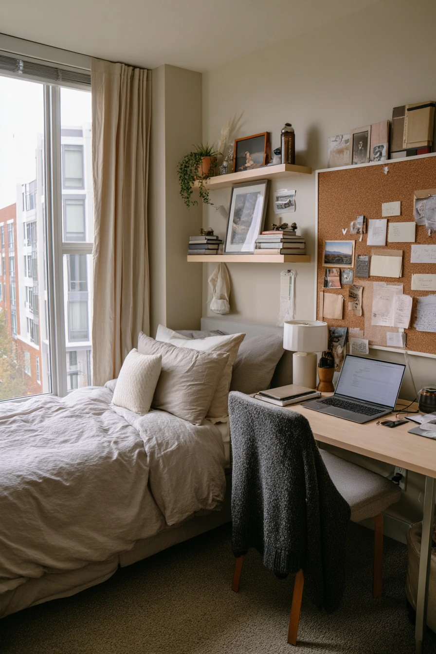 Small Bedroom With Desk
