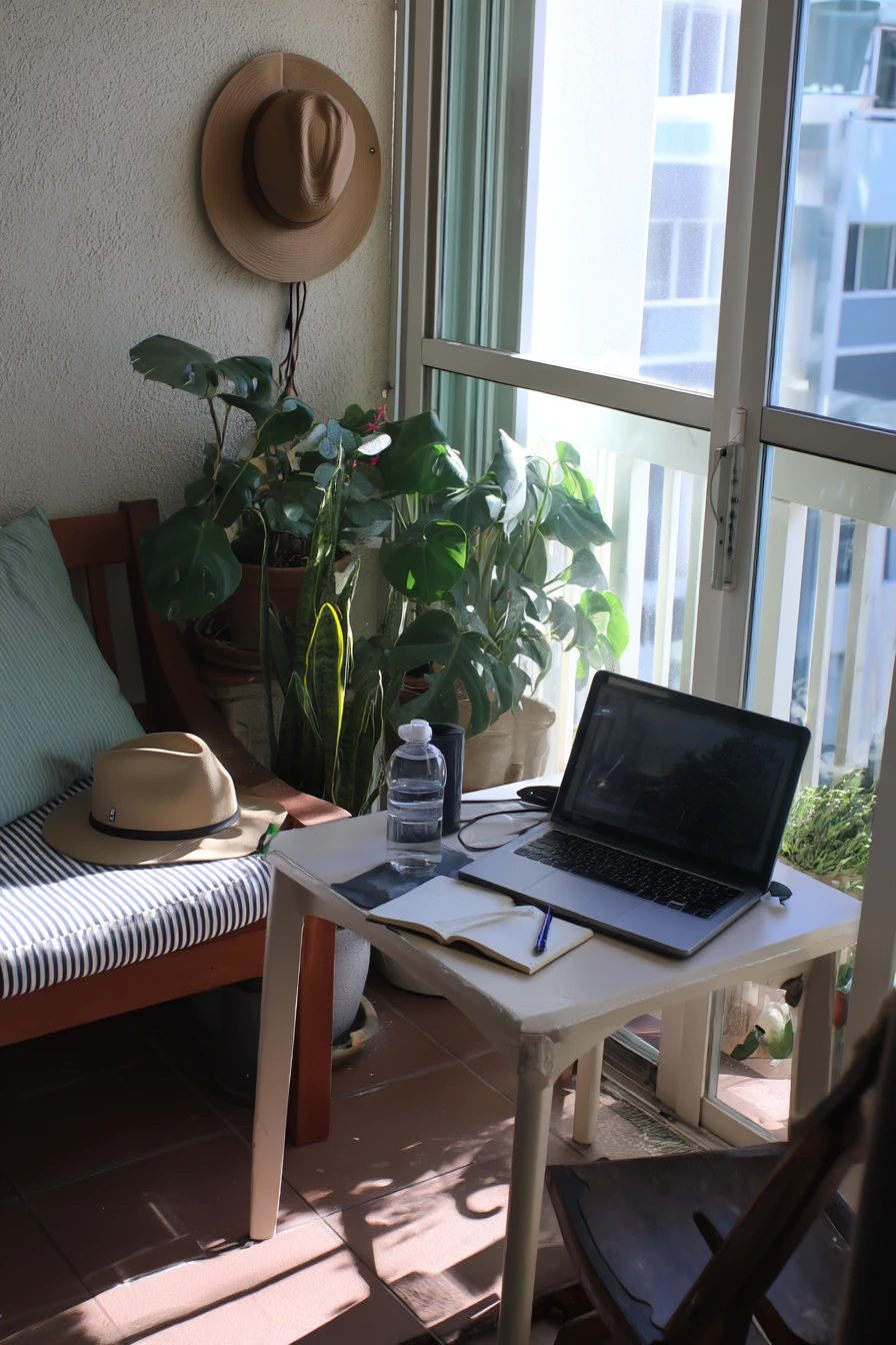 Work-from-Home Outdoor Break