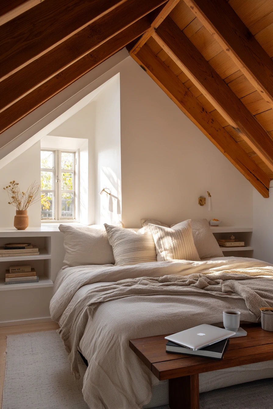 Couple’s Cozy Attic Nest