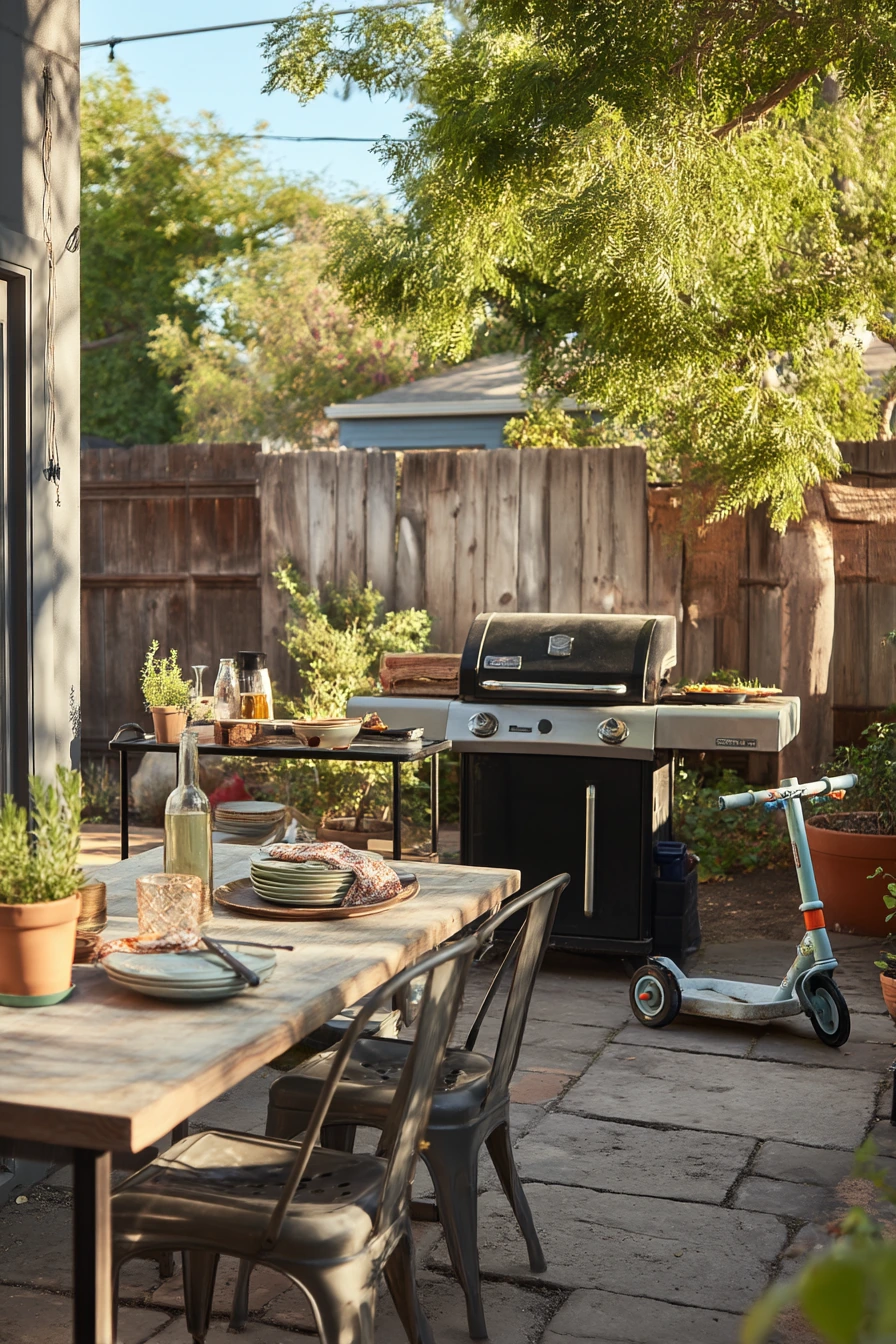 Dinner-Ready Grill Patio