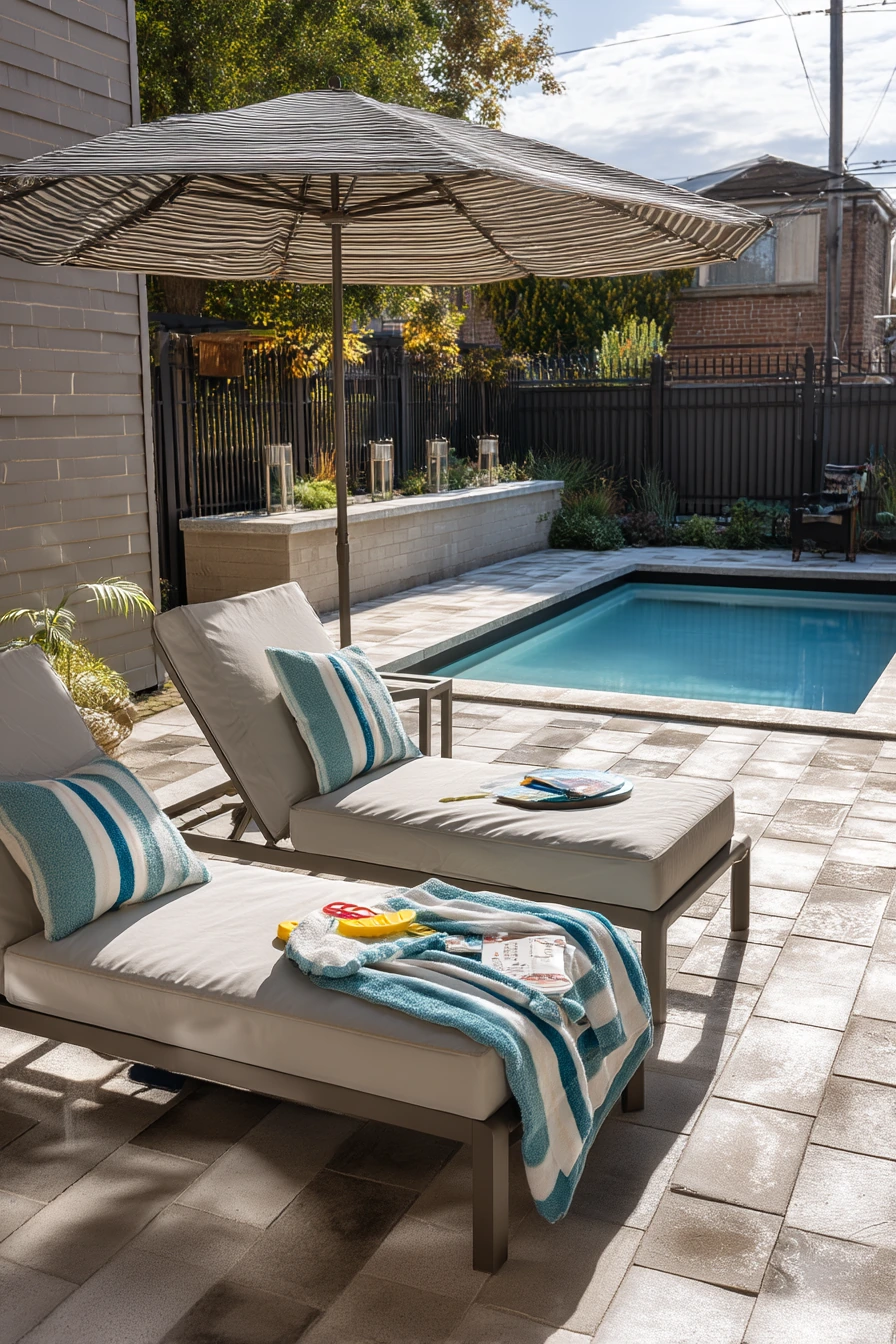 Poolside Patio for Lazy Afternoons