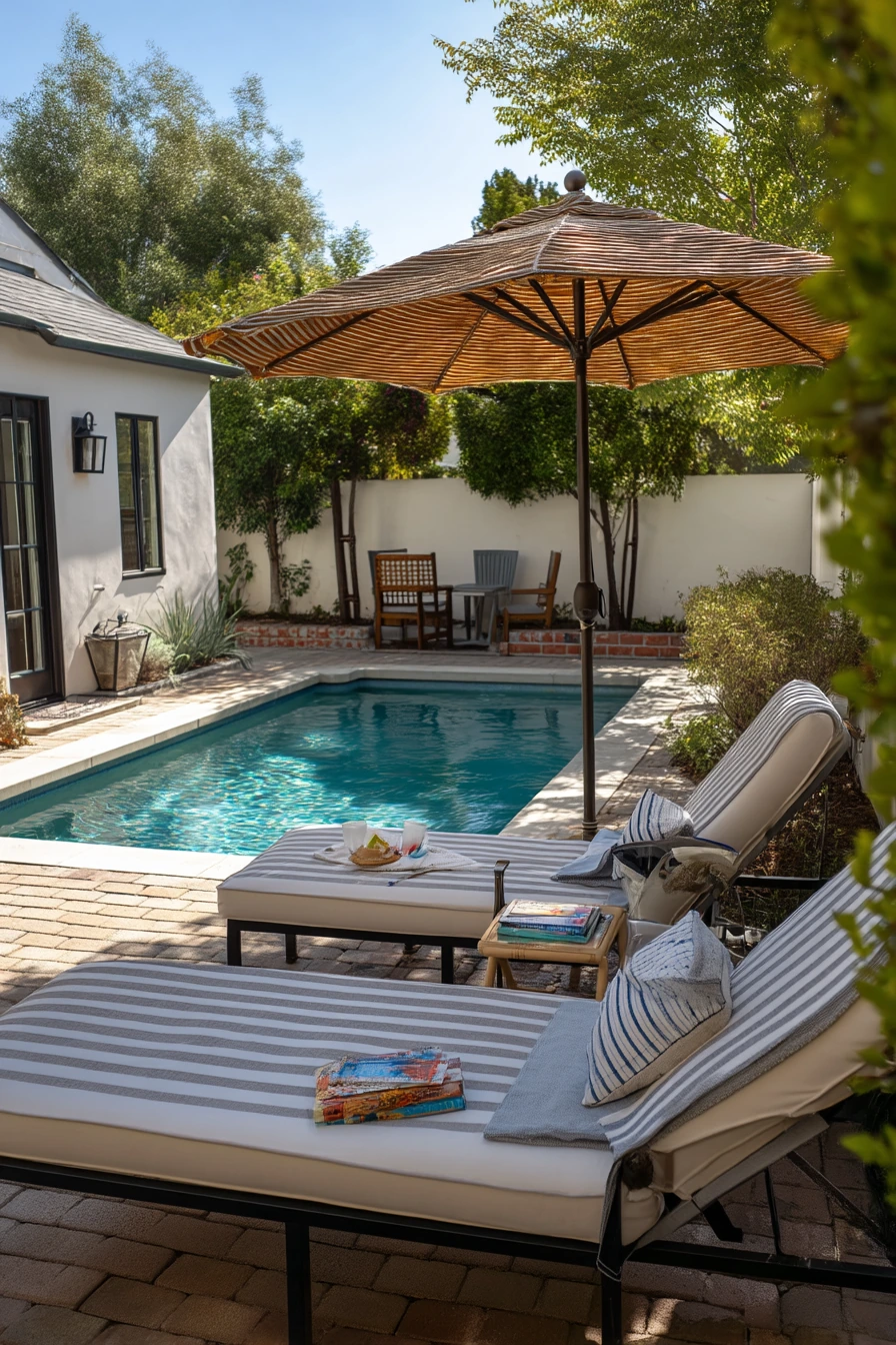 Poolside Patio for Lazy Afternoons