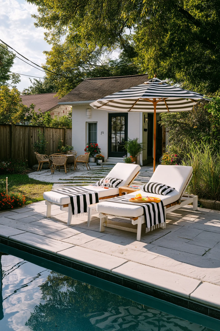 Poolside Patio for Lazy Afternoons