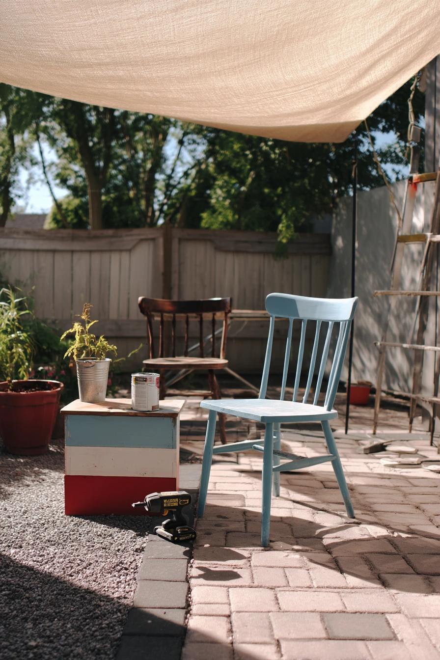 Budget DIY Paver Patio