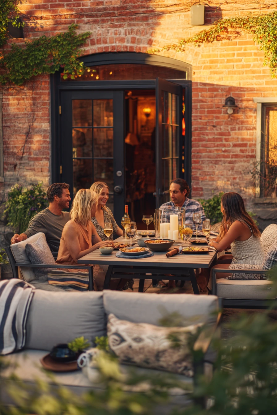 Entertaining Patio for Friends