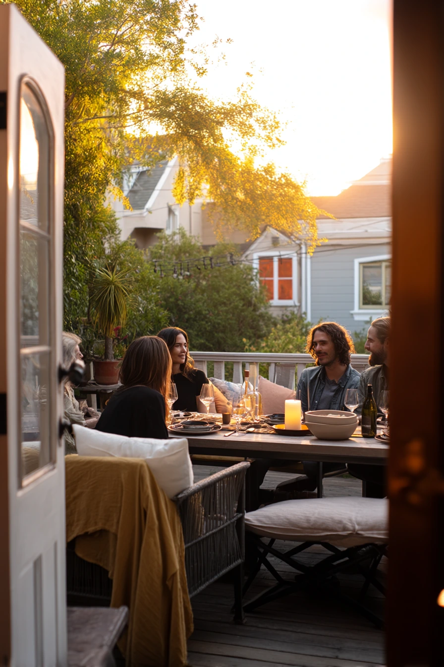Entertaining Patio for Friends