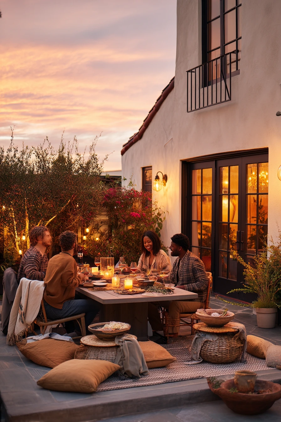 Entertaining Patio for Friends
