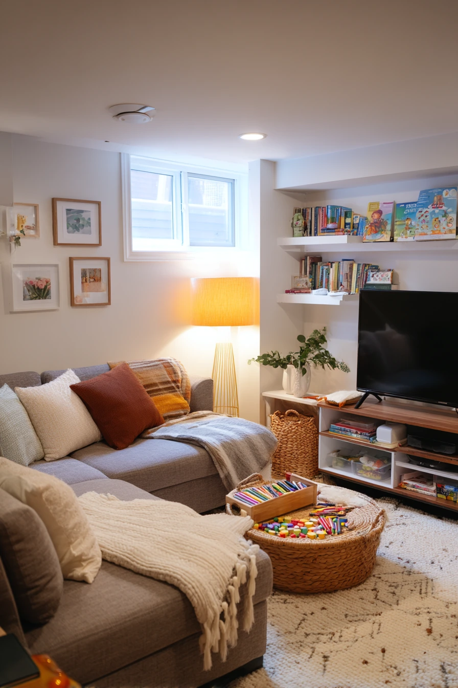 Renter-Friendly Cozy Family Nook