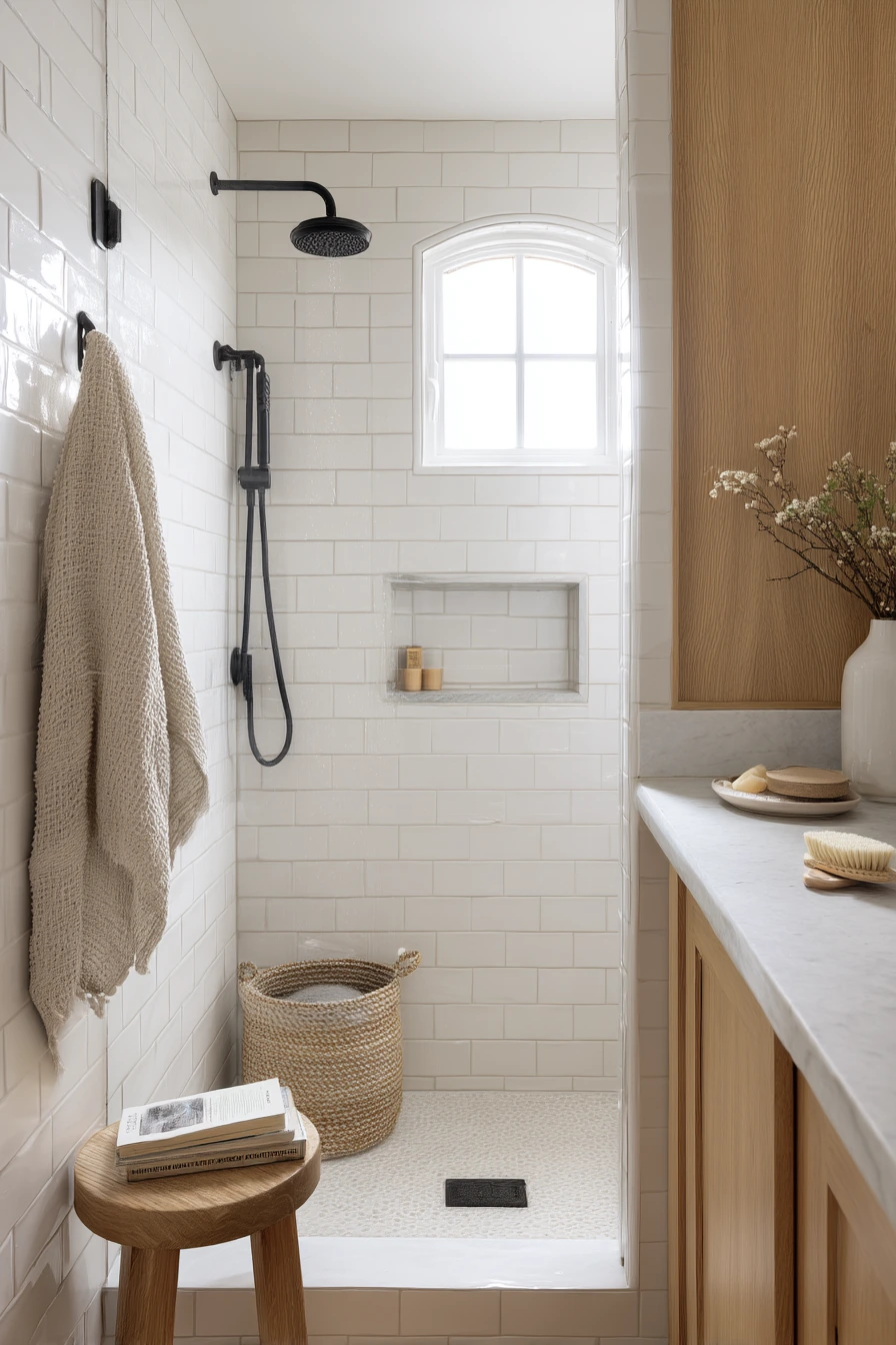 Small Family Tub-Shower Nook