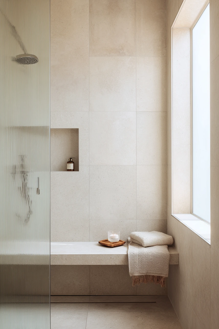 Minimal Shower for a Calm Morning Routine