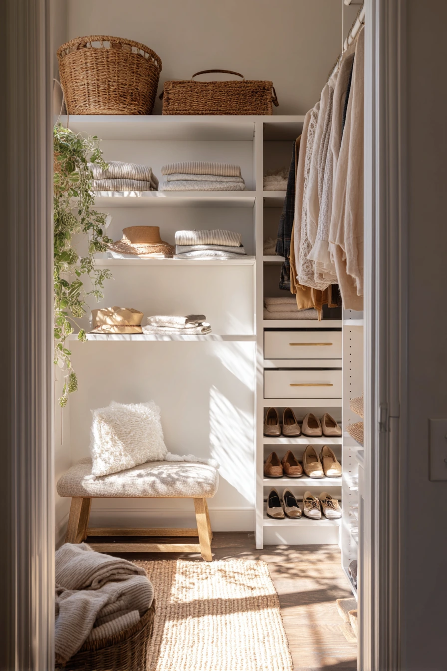 Seasonal Closet Refresh with Linen Layers