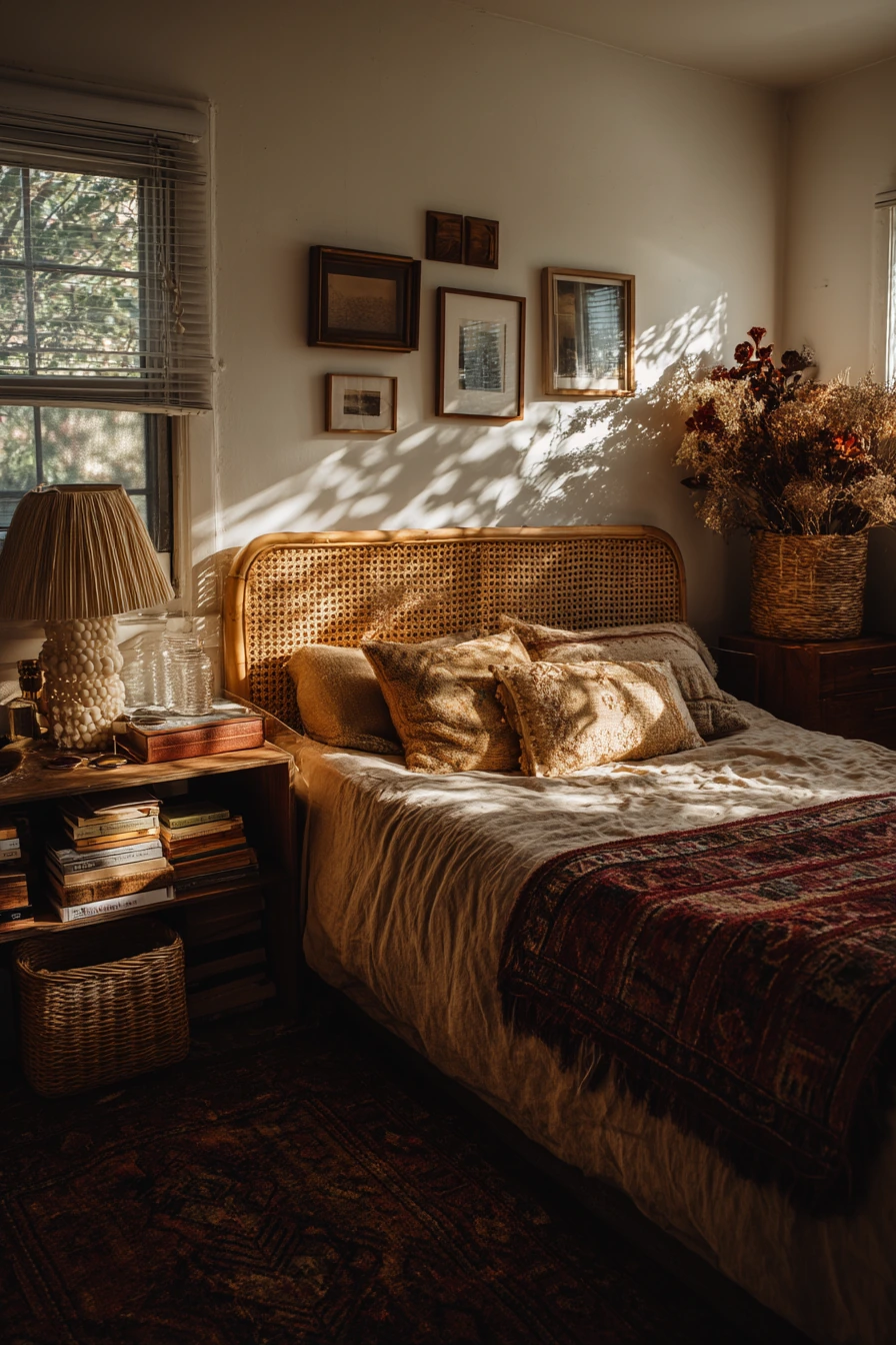 Boho Bedroom with Collected Personality