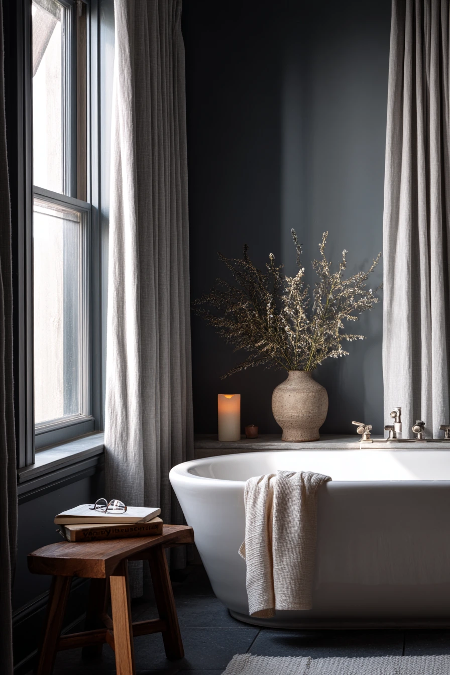 4. Moody Blue Primary Bath Retreat