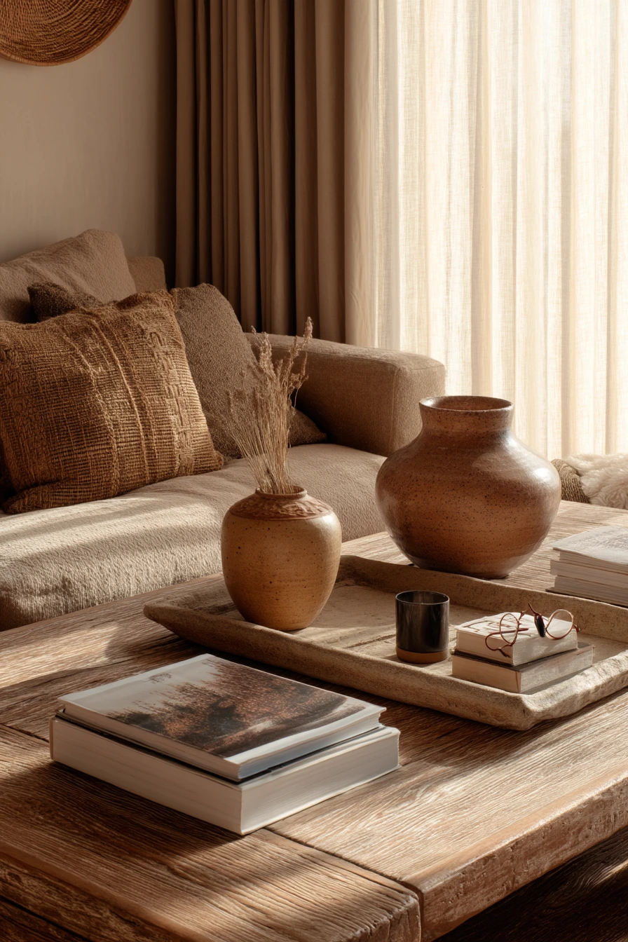 Earthy Boho Interior With Handmade Details