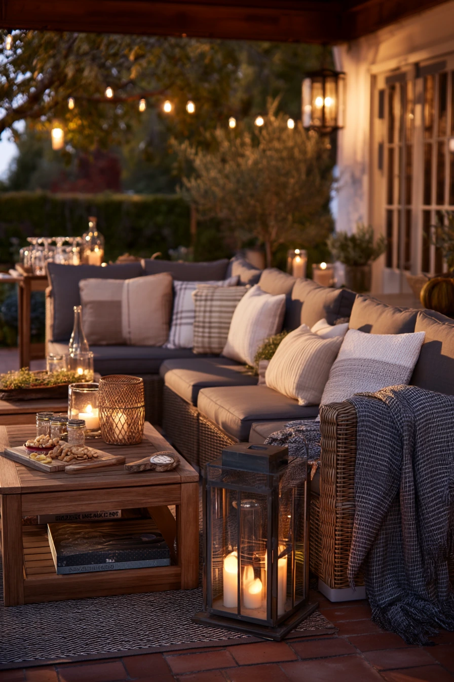 Covered Patio for Weekend Hosting