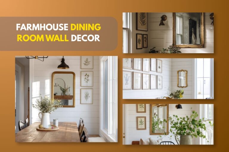 farmhouse dining room wall decor