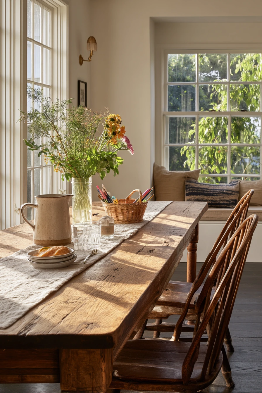 Sunlit Family Gatherer