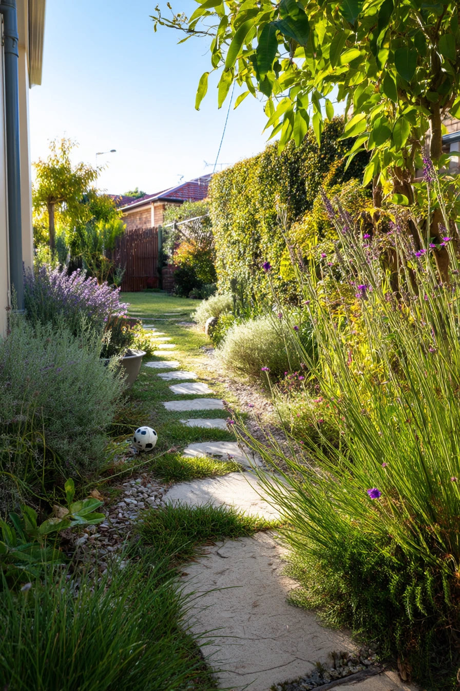 Pet-Friendly Path and Tough Planting