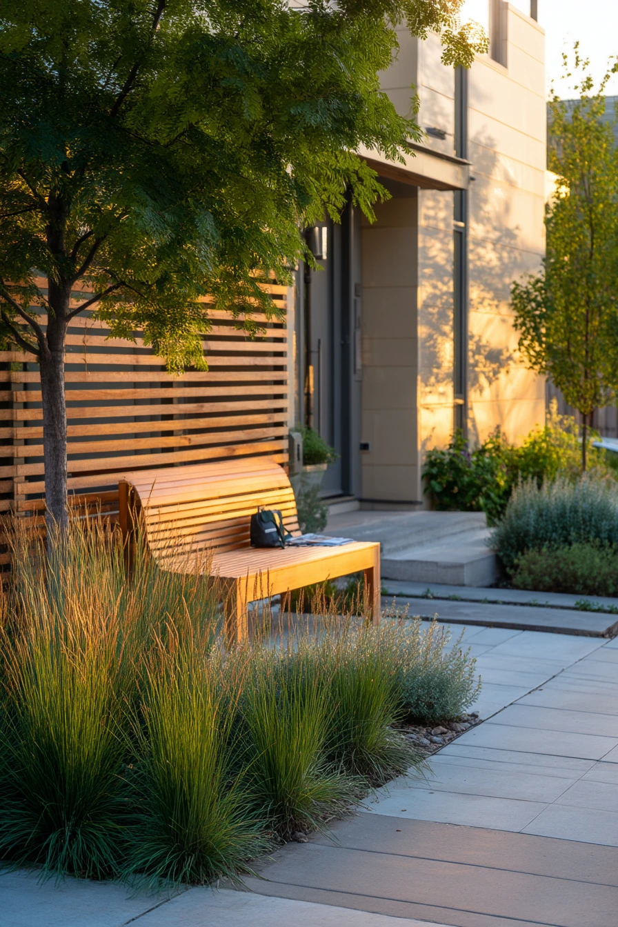 Low-Maintenance Front Garden for Busy Professionals