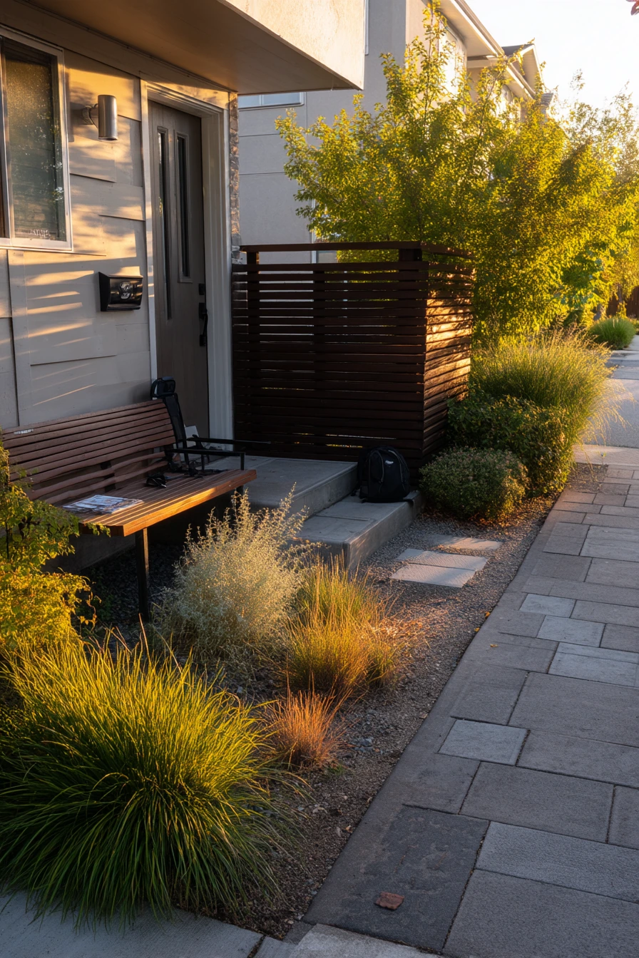Low-Maintenance Front Garden for Busy Professionals
