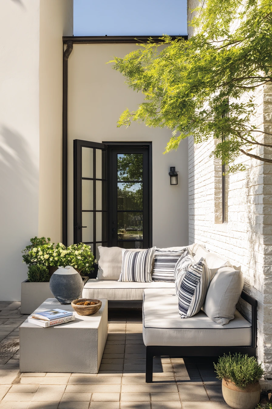 Modern Curb Appeal Lounge