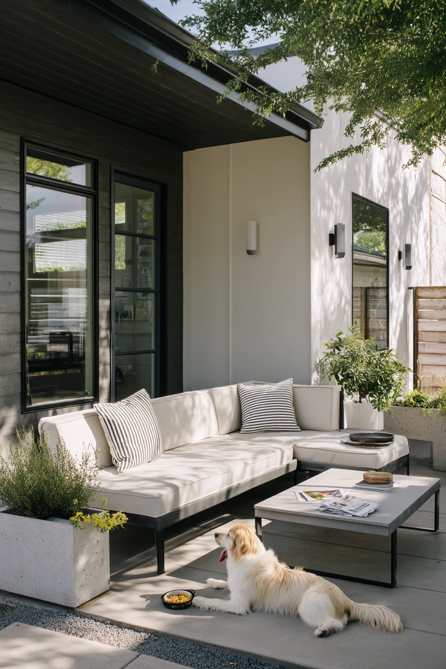Modern Curb Appeal Lounge