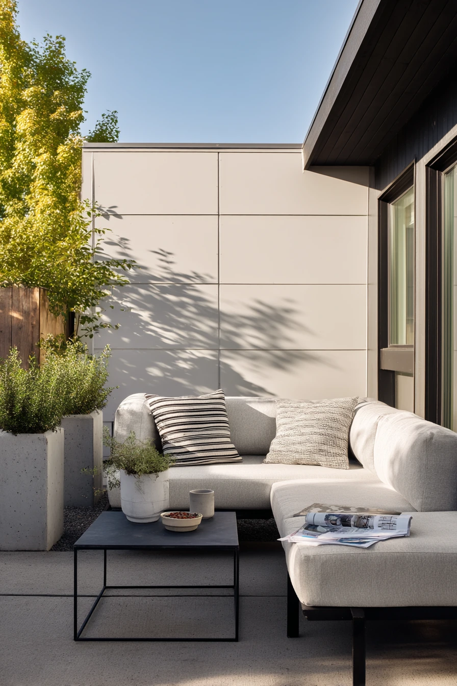 Modern Curb Appeal Lounge