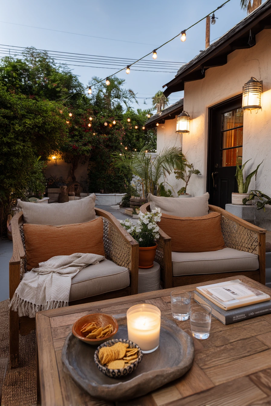 Front Patio for Entertaining Neighbors