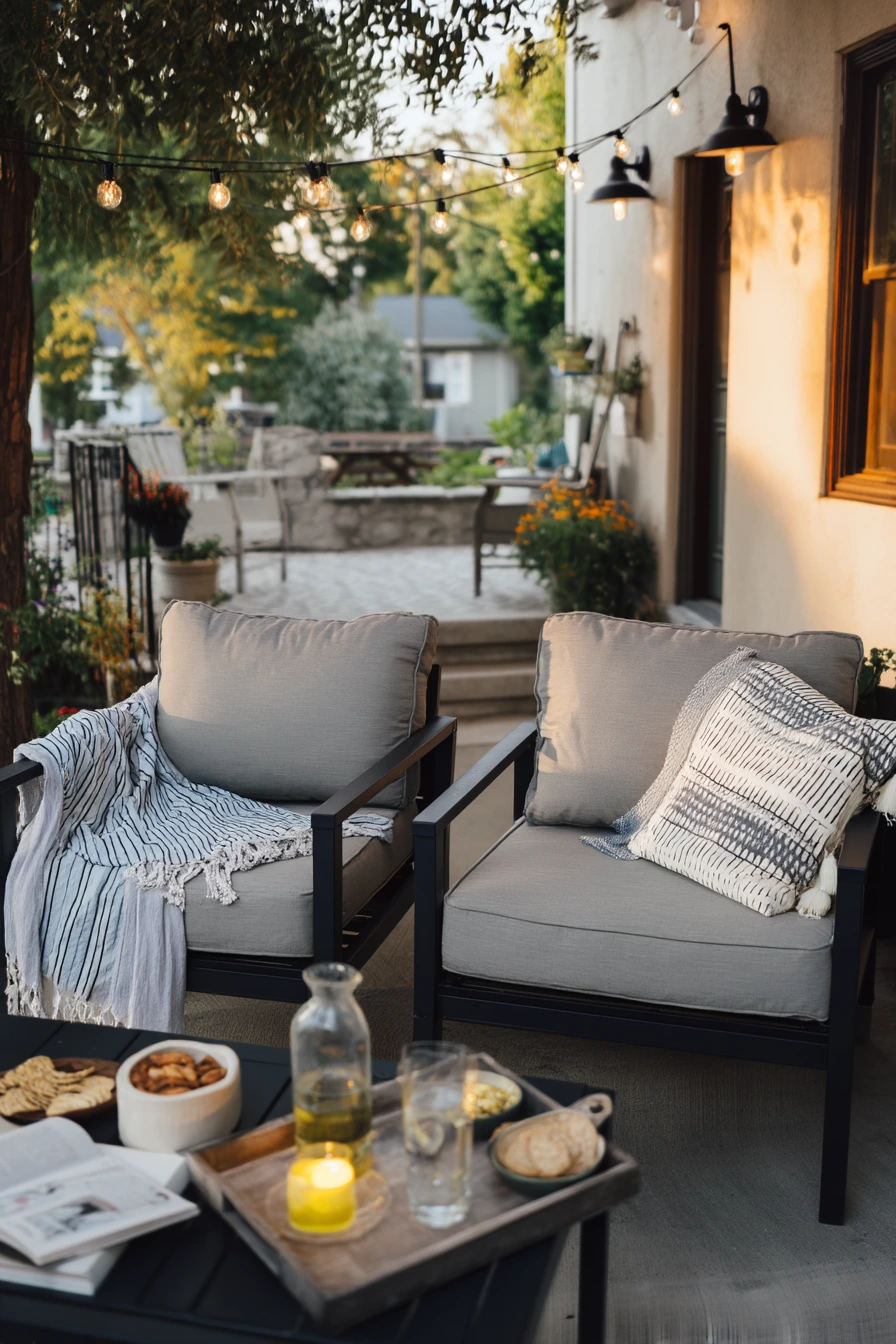 Front Patio for Entertaining Neighbors