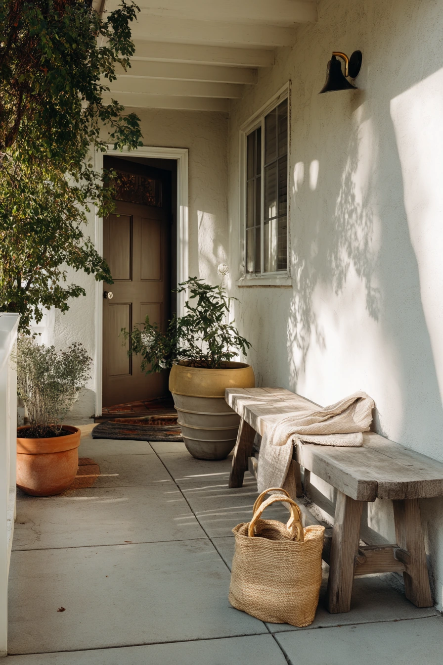 Renter-Friendly Front Porch Refresh