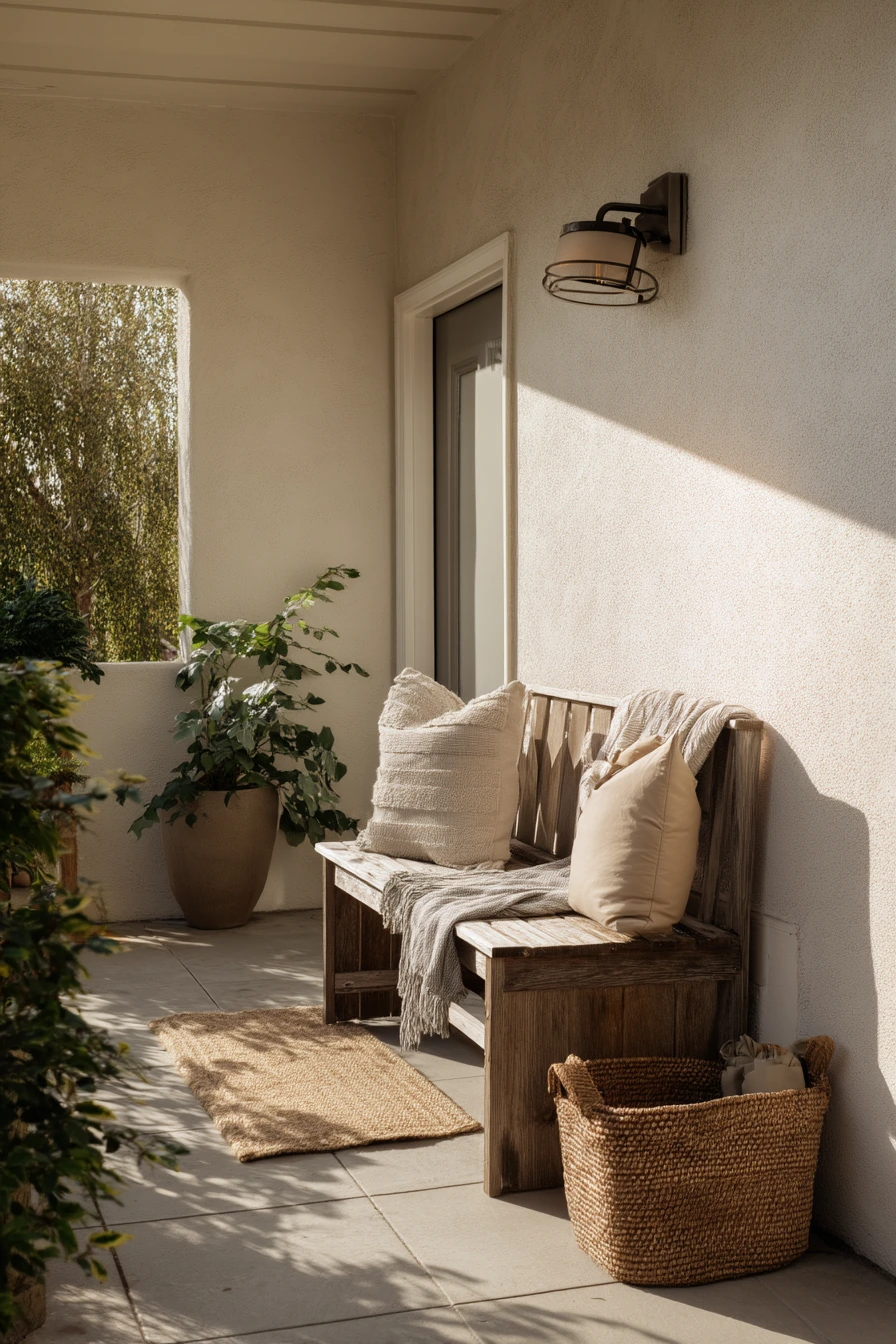 Renter-Friendly Front Porch Refresh