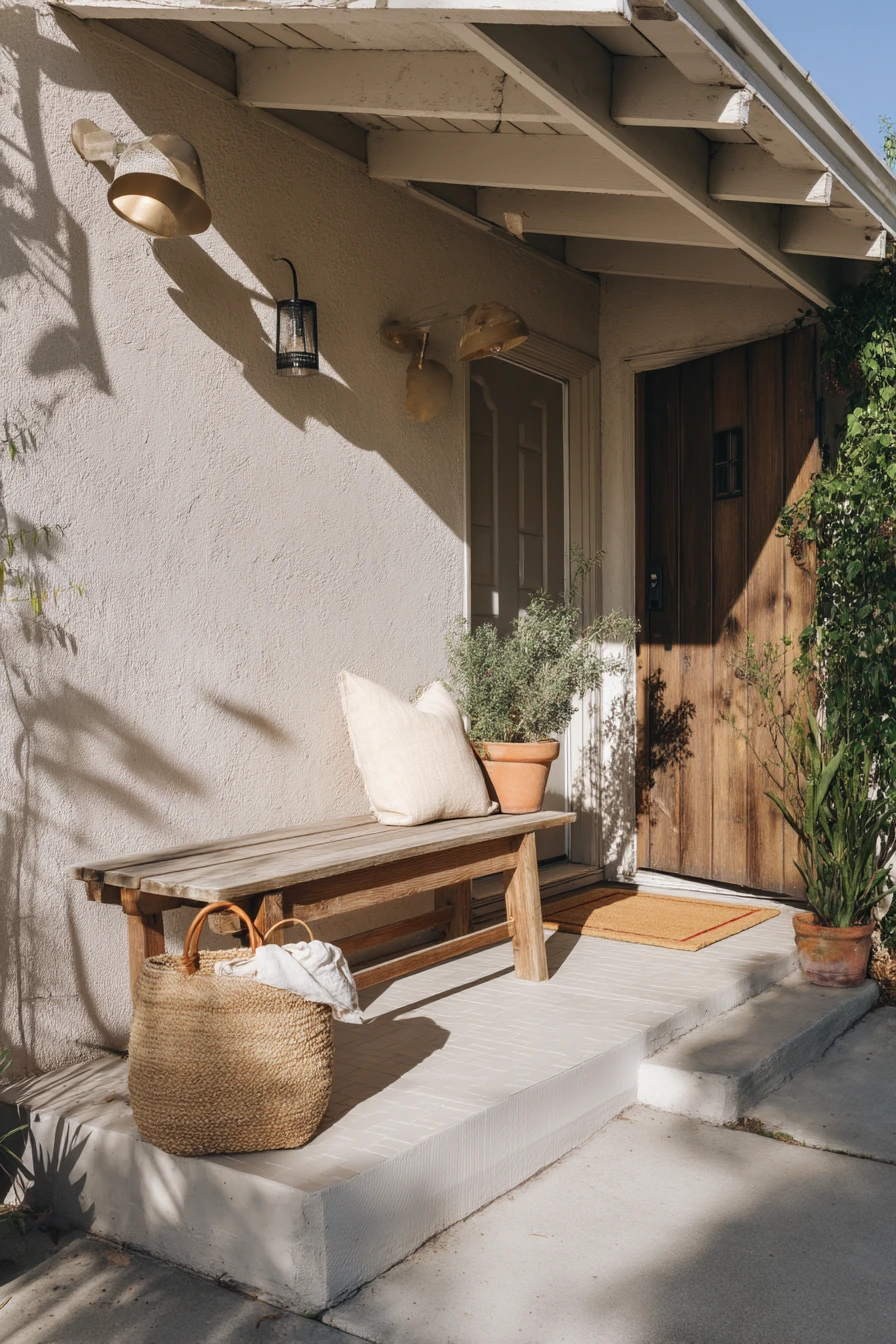 Renter-Friendly Front Porch Refresh