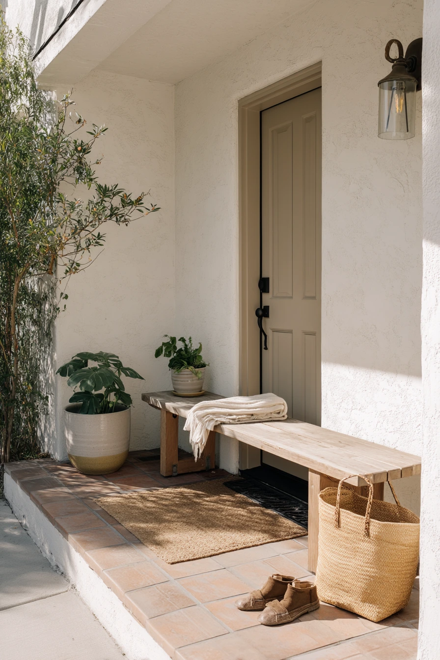 Renter-Friendly Front Porch Refresh