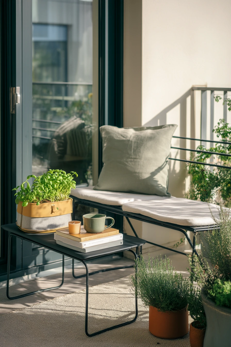 Small Patio Reading Nook