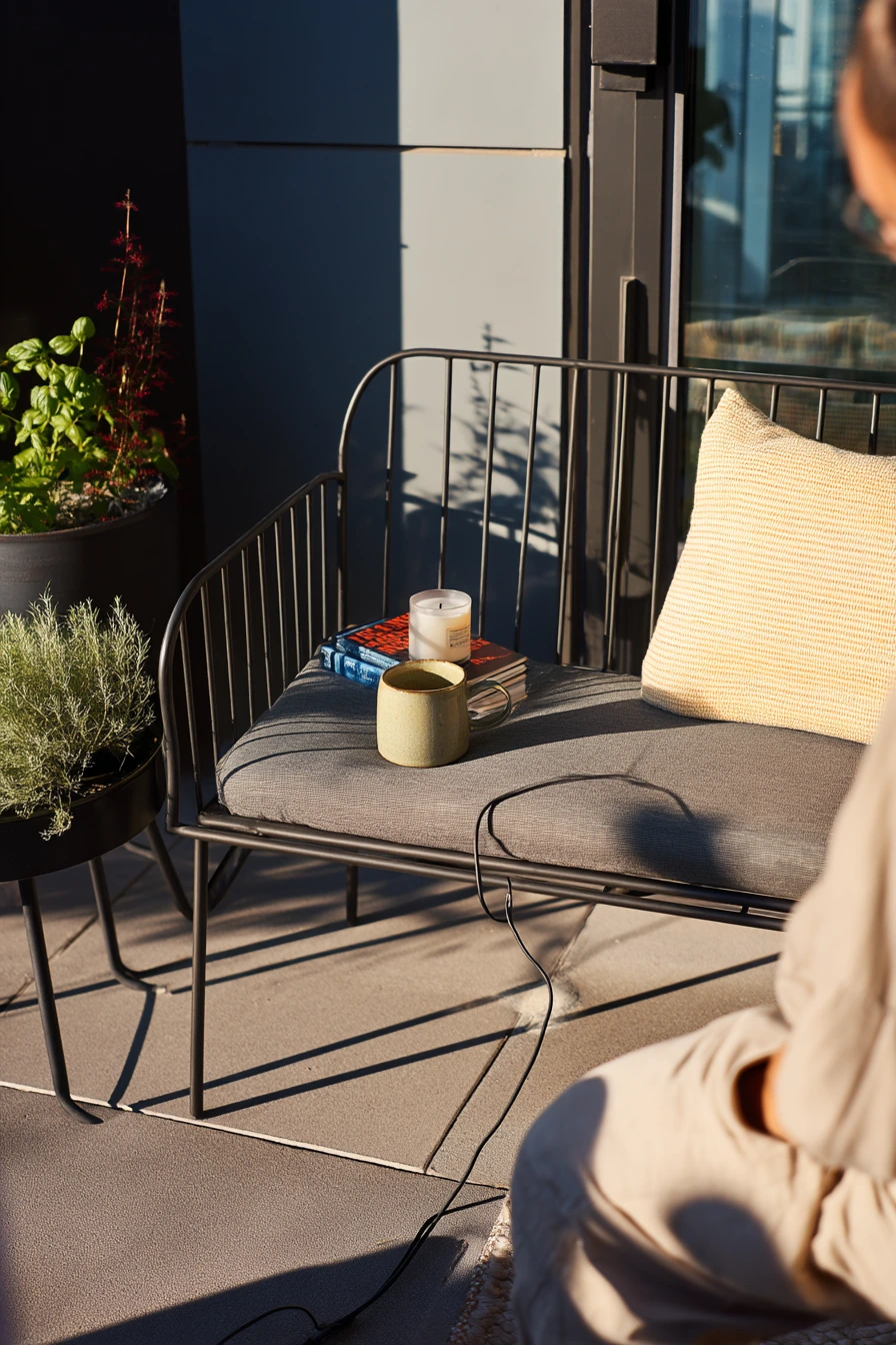 Small Patio Reading Nook