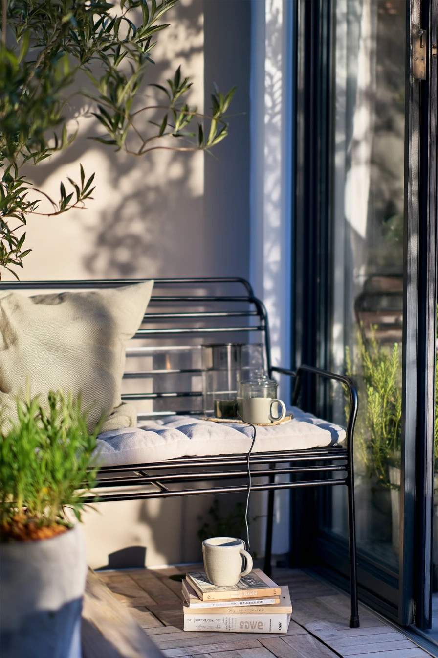 Small Patio Reading Nook