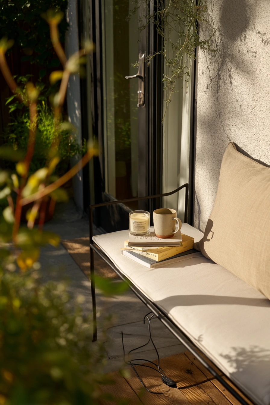 Small Patio Reading Nook