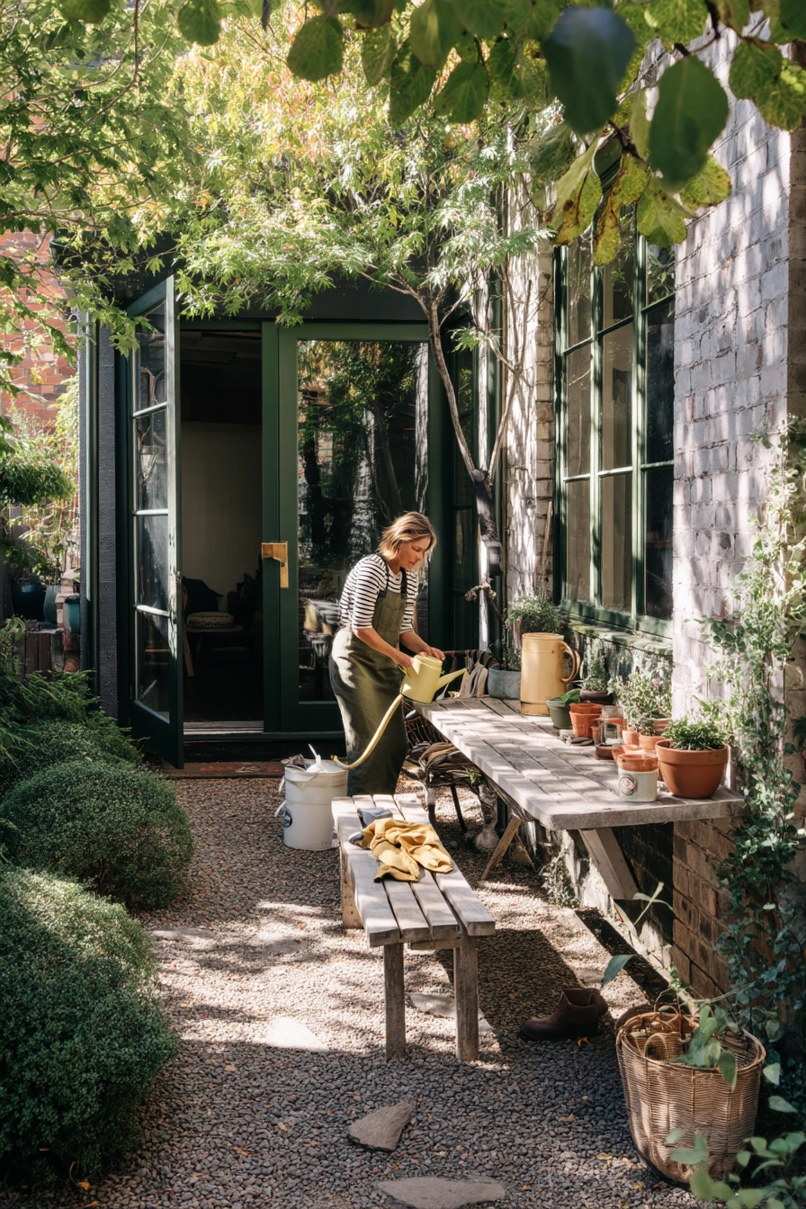 Small Urban Courtyard Retreat