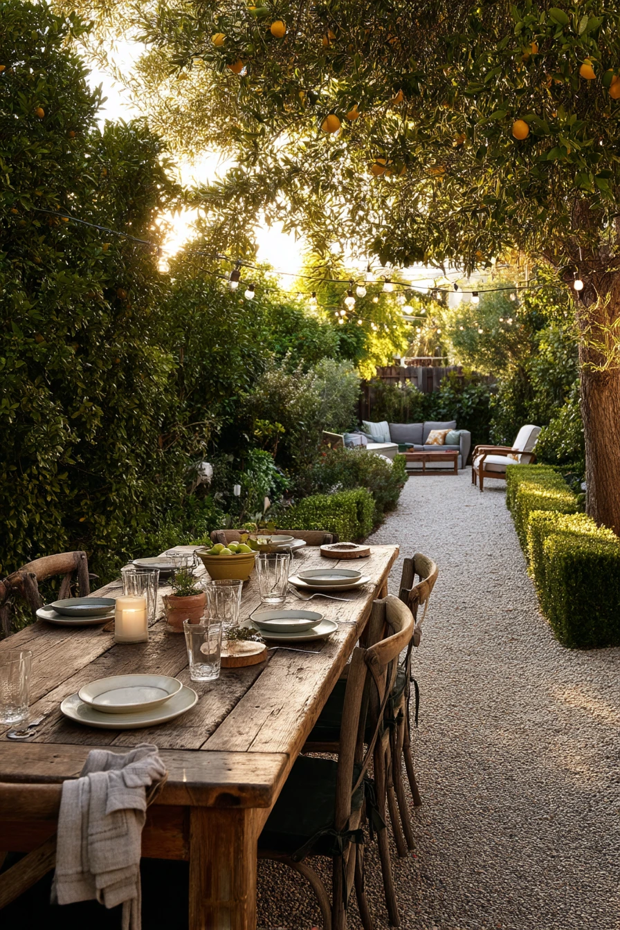 Dining Garden for Entertaining