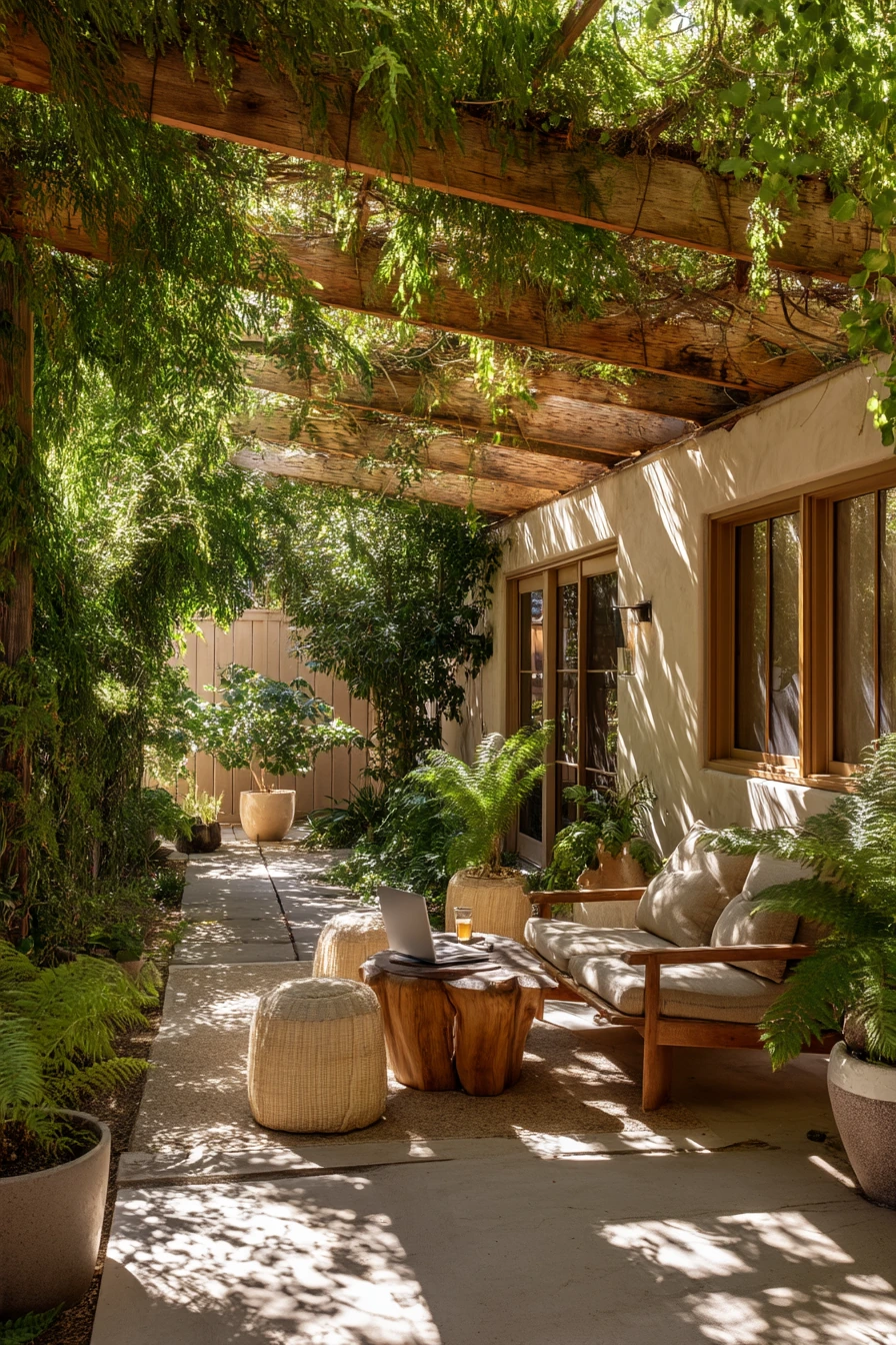 Shade Garden for Hot Climates