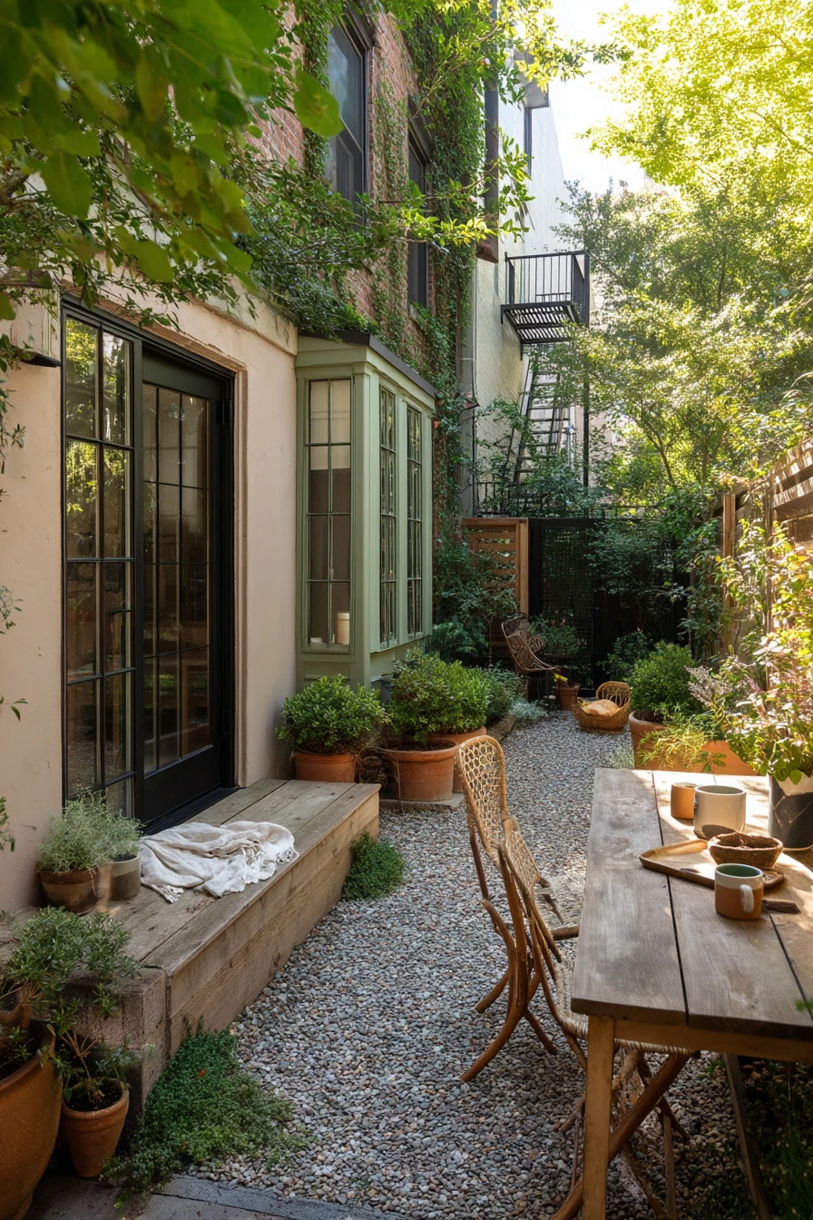 Small Urban Courtyard Retreat