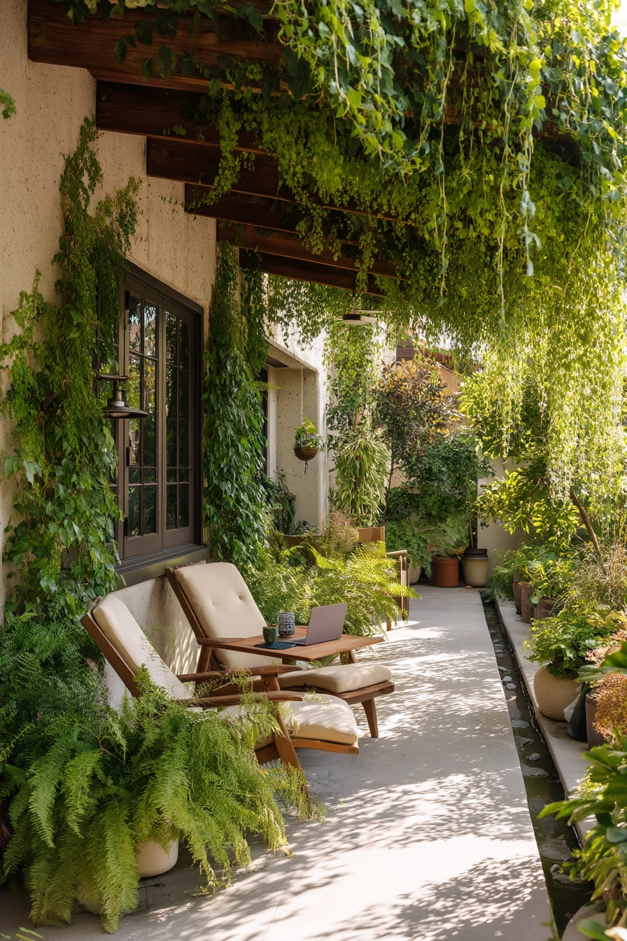 Shade Garden for Hot Climates