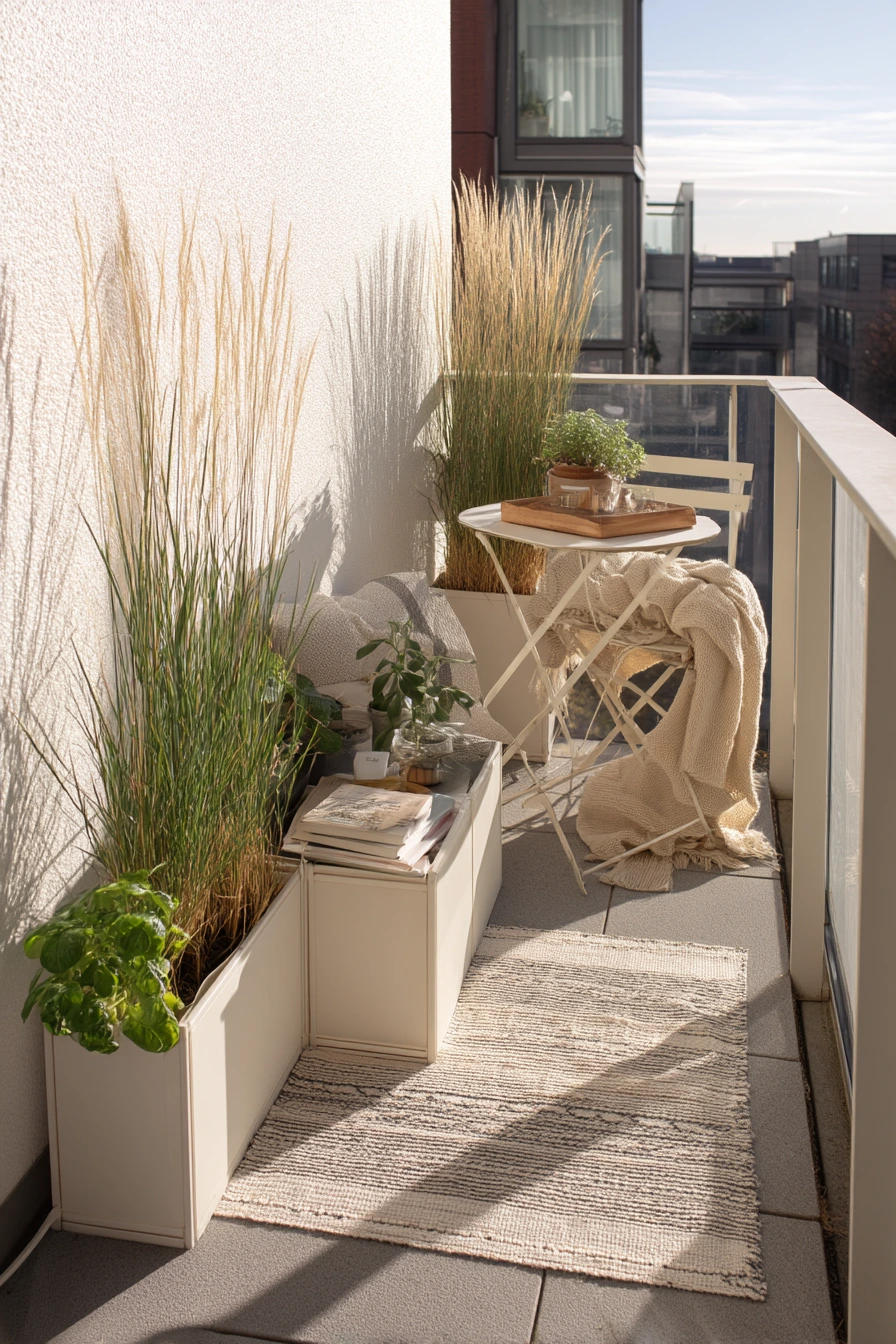 Renter-Friendly Balcony Garden Nook