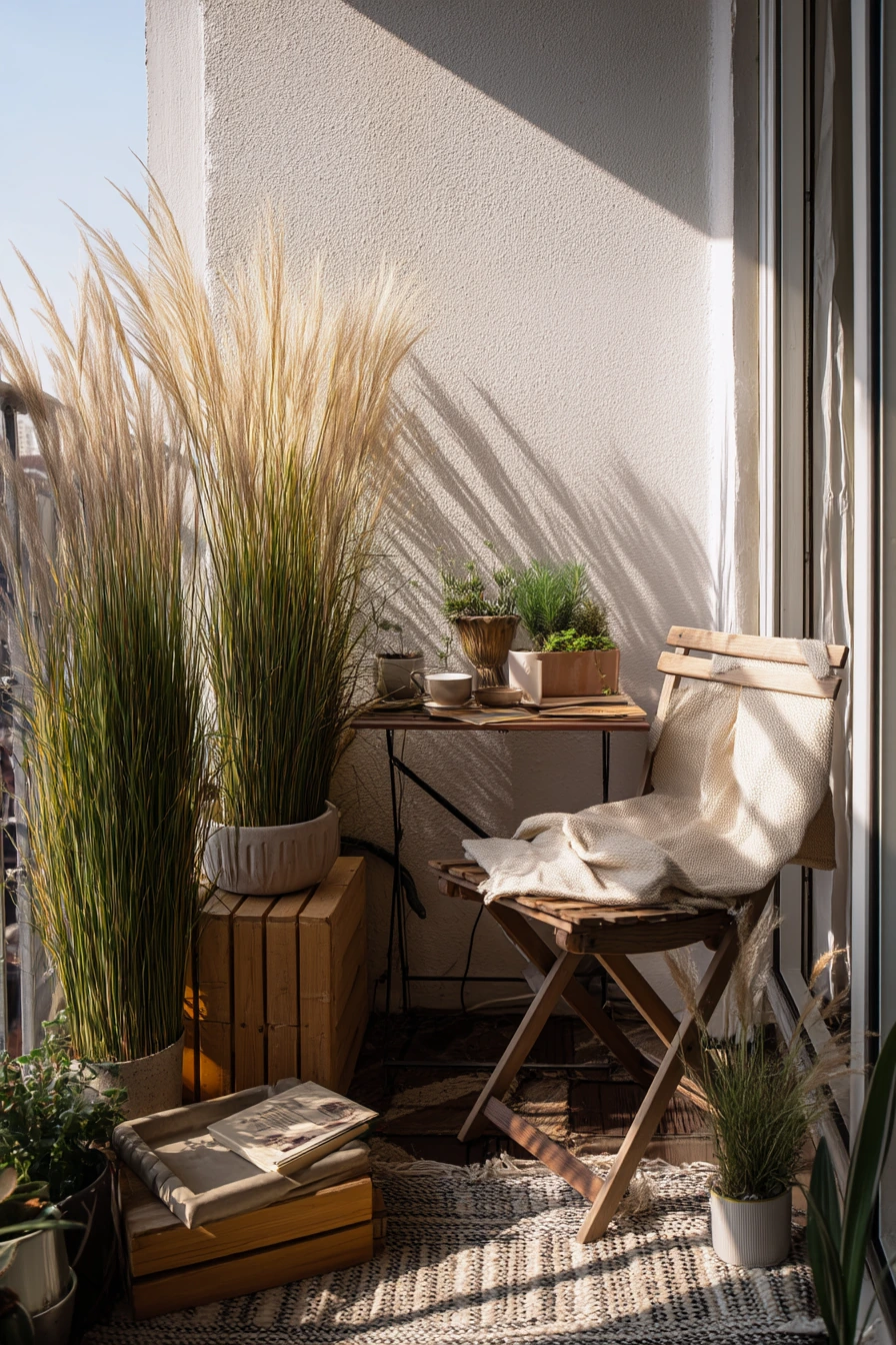 Renter-Friendly Balcony Garden Nook