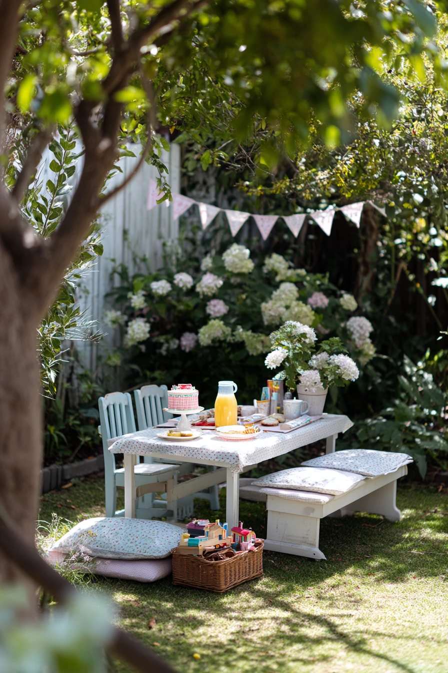 Kid-Friendly Afternoon Garden Tea
