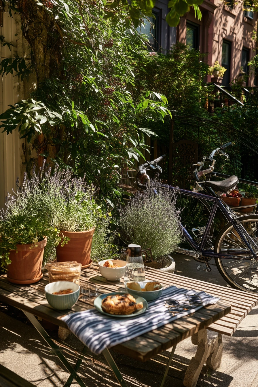 Brunch in the Front Garden