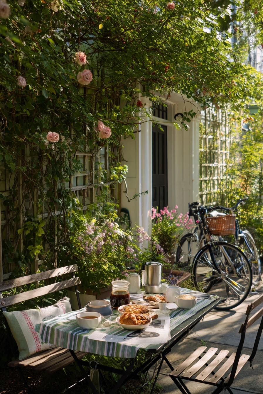 Brunch in the Front Garden