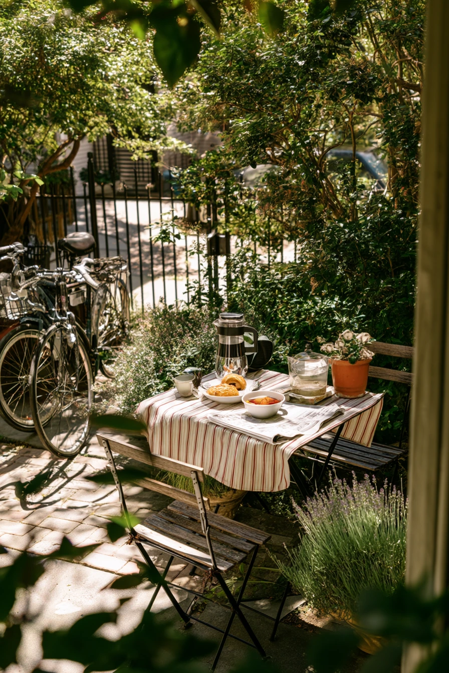 Brunch in the Front Garden