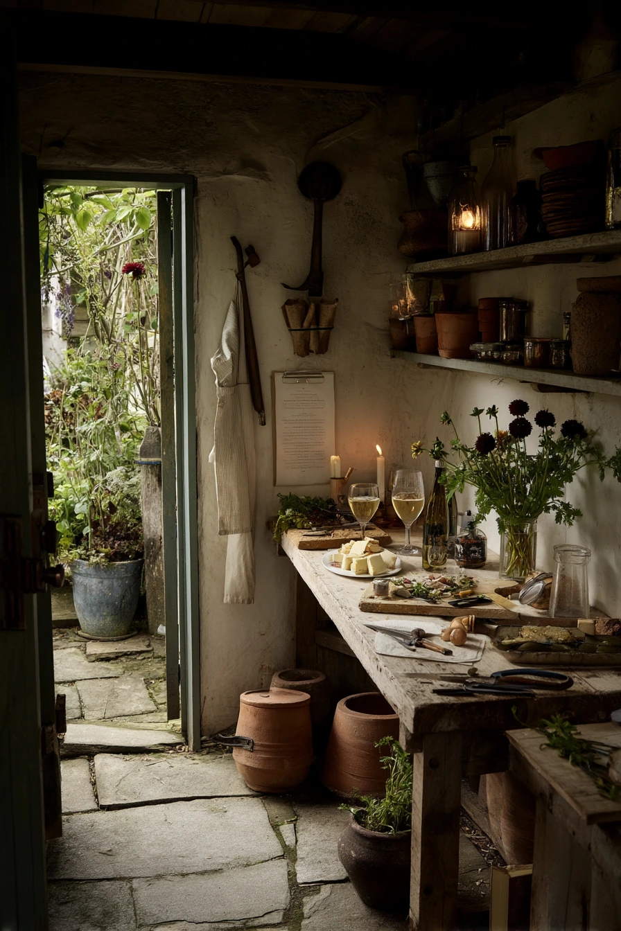 Elegant Potting-Shed Aperitif