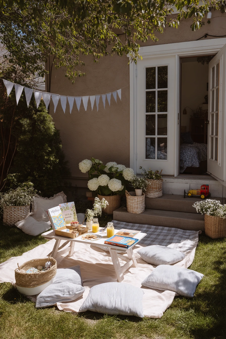 Kid-Friendly Afternoon Garden Tea